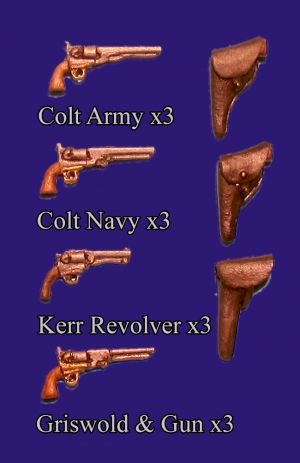 S2KW5418 - ACW / Western Pistol set